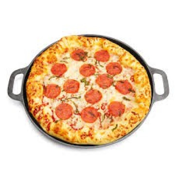14 Zoll Rund Gusseisen Kochgeschirr Pizza Pan